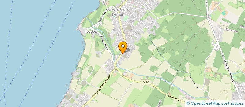 localisation de l'entreprise FAVRE 4 TRAVAUX PUBLICS à CHENS-SUR-LEMAN