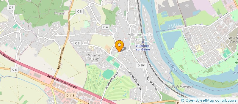 localisation de l'entreprise FAVRE CAPITAL  LE CHATELARD