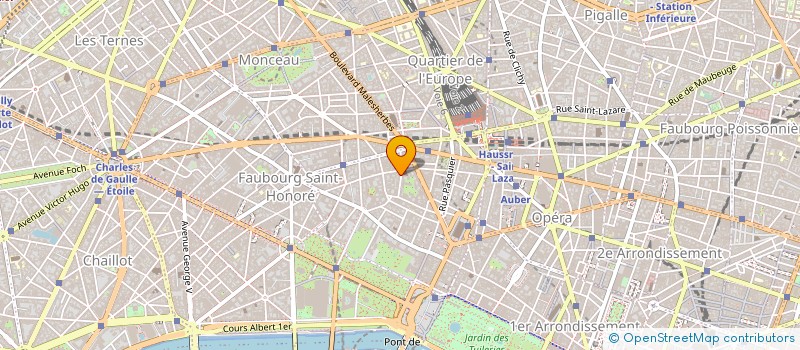 localisation de l'entreprise FAVRE INTERNATIONAL à PARIS
