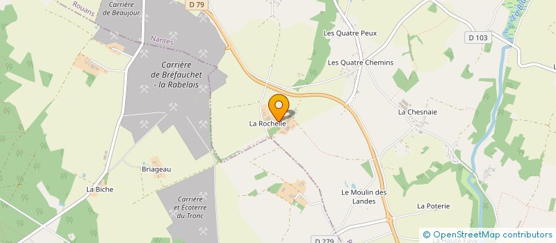 localisation de l'entreprise FAVREAU JULIEN à ROUANS