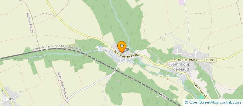 localisation de l'entreprise FAVRIC  SAINT-LOUP-DE-NAUD