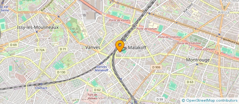 localisation de l'entreprise FAVRIE DISTRIBUTION à MALAKOFF