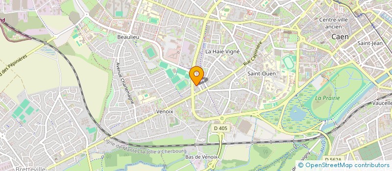 localisation de l'entreprise FAWAL ET COMPAGNIE à CAEN