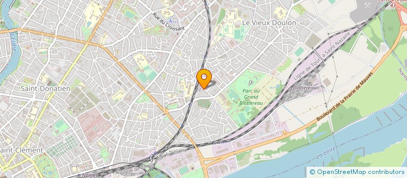 localisation de l'entreprise FAWE PROPRETE à NANTES