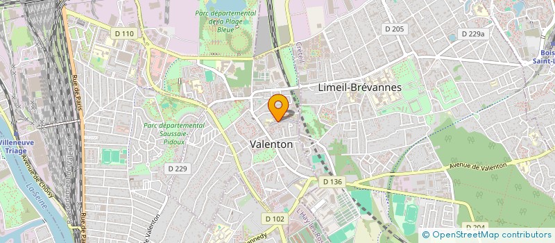 localisation de l'entreprise FAWEL à VALENTON