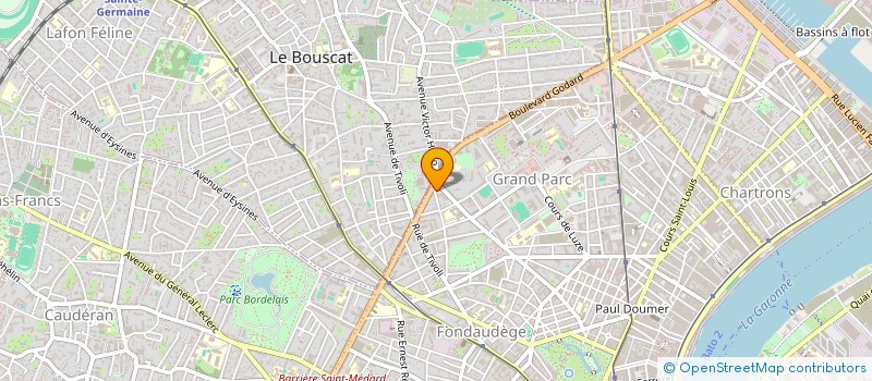 localisation de l'entreprise FAWINES  BORDEAUX