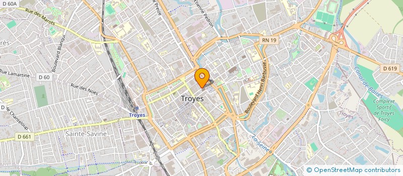 localisation de l'entreprise FAWN  TROYES