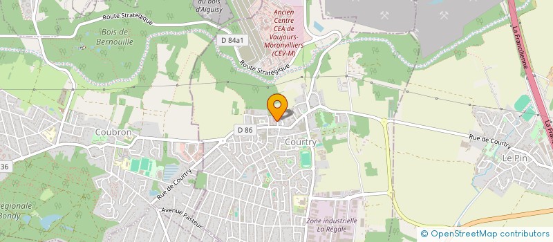 localisation de l'entreprise FAWZONE à COURTRY