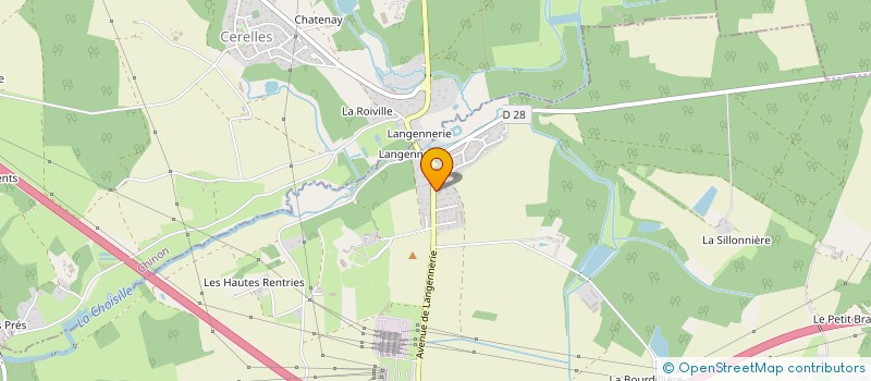 localisation de l'entreprise FAX FRANCE à CHANCEAUX-SUR-CHOISILLE