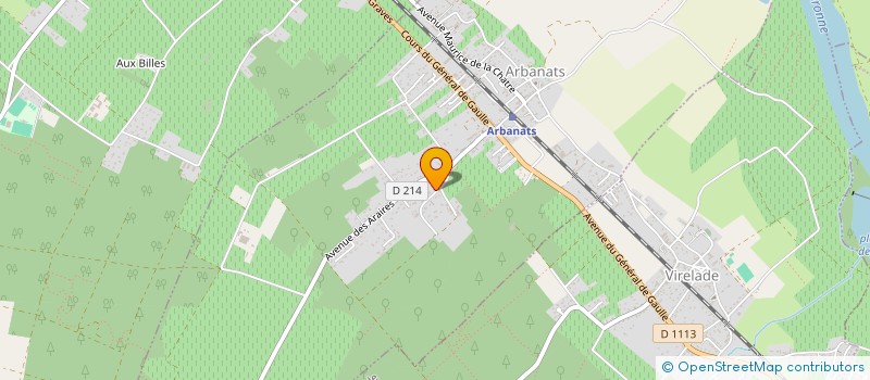 localisation de l'entreprise FAX MARMANDE  ARBANATS