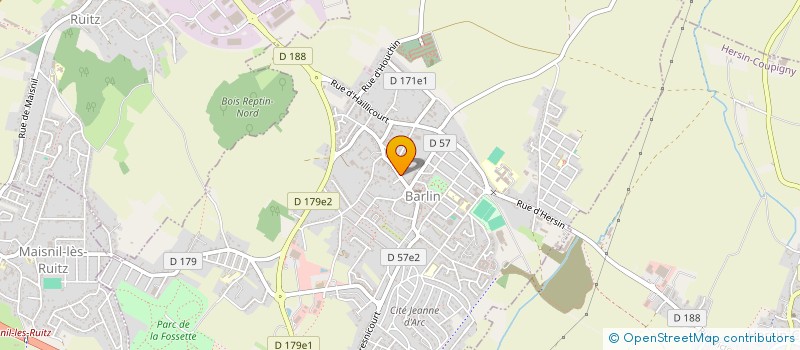 localisation de l'entreprise FAY à BARLIN
