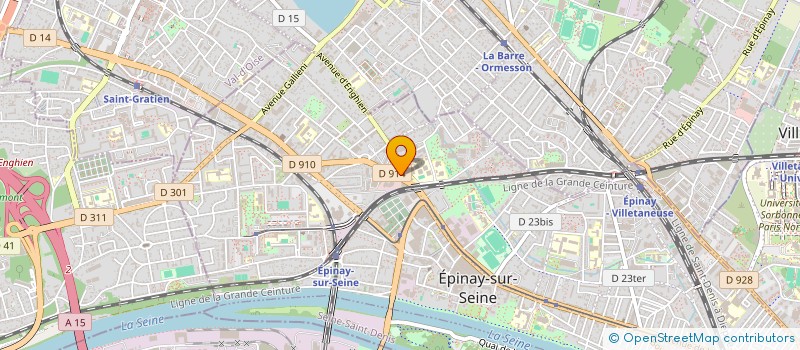 localisation de l'entreprise FAYA à EPINAY-SUR-SEINE