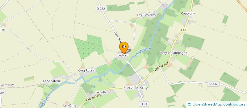 localisation de l'entreprise FAYA  VALAMBRAY