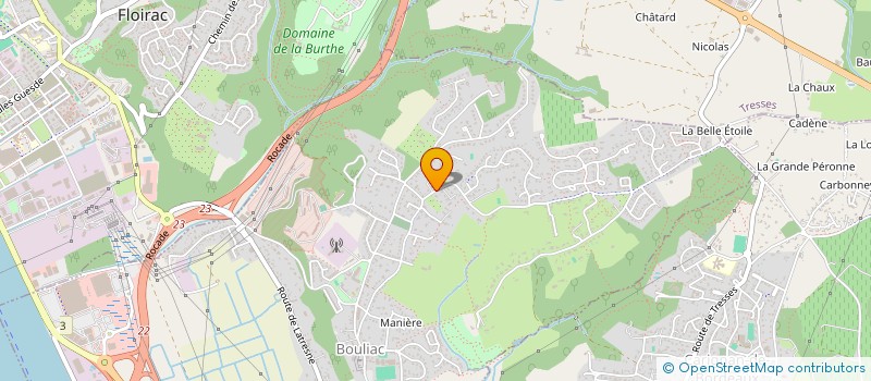 localisation de l'entreprise FAYAB INDUSTRY  BOULIAC