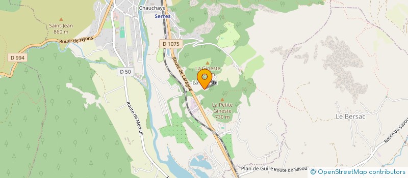 localisation de l'entreprise FAYAD  SERRES