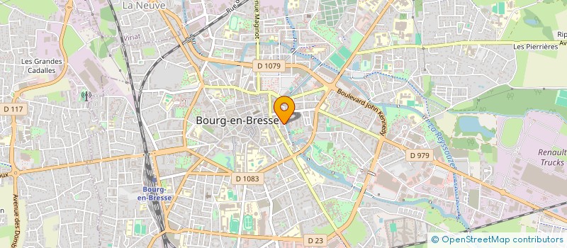 localisation de l'entreprise FAYAHLIT à BOURG-EN-BRESSE