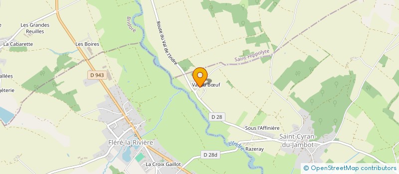 localisation de l'entreprise FAYARD CONSEIL IMMOBILIER à SAINT-CYRAN-DU-JAMBOT