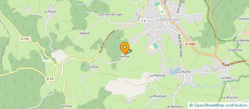 localisation de l'entreprise FAYARD PERE ET FILS  THIERS