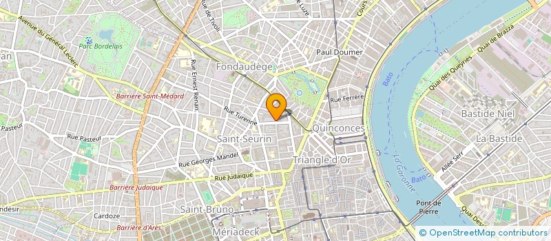 localisation de l'entreprise FAYAT  BORDEAUX