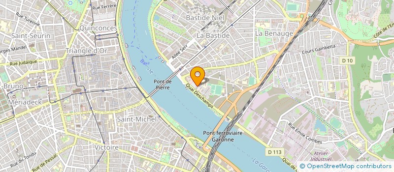 localisation de l'entreprise FAYAT IMMOBILIER à BORDEAUX