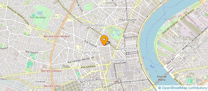 localisation de l'entreprise FAYAT SUPPORT BUSINESS à BORDEAUX