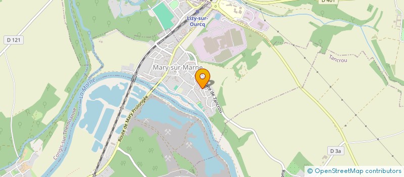 localisation de l'entreprise FAYDAROME  MARY-SUR-MARNE