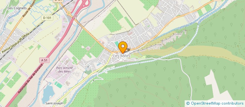 localisation de l'entreprise FAYE INGENIERIE  LES MEES