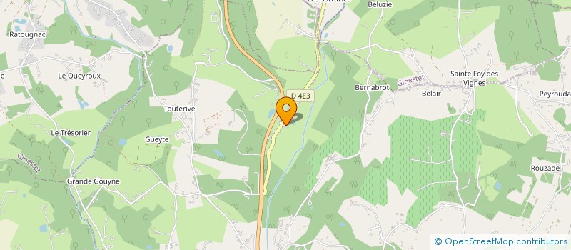 localisation de l'entreprise FAYE SCIAGE à BERGERAC