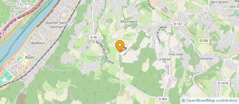 localisation de l'entreprise FAYEL ARCHITECTE à VIENNE