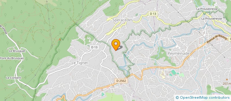 localisation de l'entreprise FAYENCE CONSTR PROMOTIONS  SPERACEDES