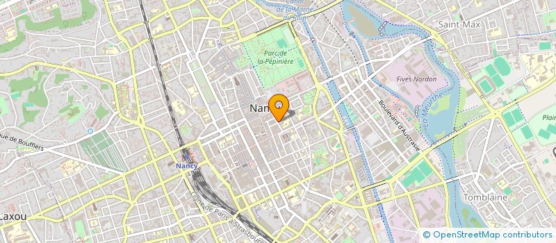 localisation de l'entreprise FAYEROSE à NANCY