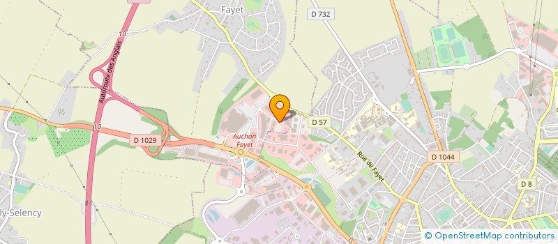 localisation de l'entreprise FAYET à FAYET