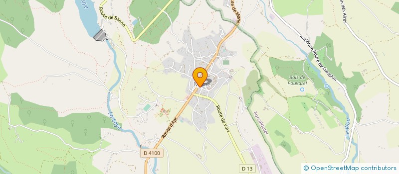 localisation de l'entreprise FAYET ALIMENTATION à MANE