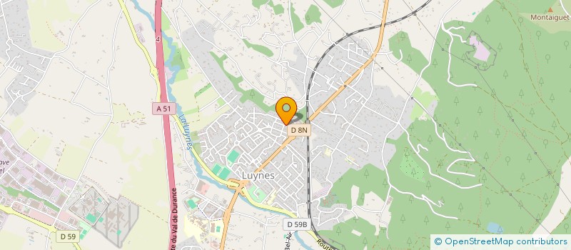 localisation de l'entreprise FAYETTE & ASSOCIES  AIX EN PROVENCE