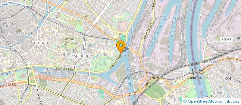 localisation de l'entreprise FAYETTE & ZEGHAD  STRASBOURG