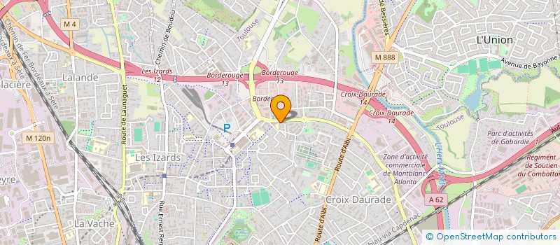 localisation de l'entreprise FAYMY à TOULOUSE