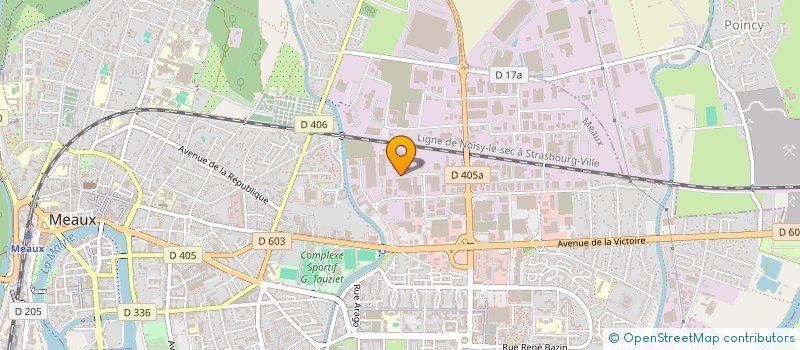 localisation de l'entreprise FAYN à MEAUX