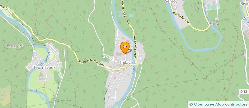 localisation de l'entreprise FAYNOT INDUSTRIE SA  THILAY