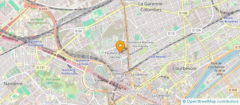 localisation de l'entreprise FAYOL FILS PATRIMOINE à COURBEVOIE