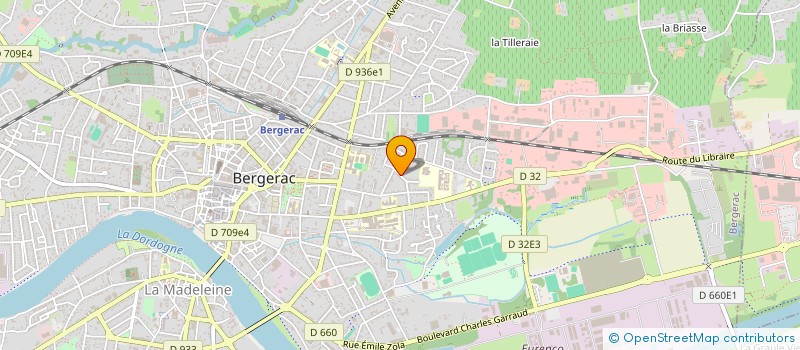 localisation de l'entreprise FAYOLLE à BERGERAC
