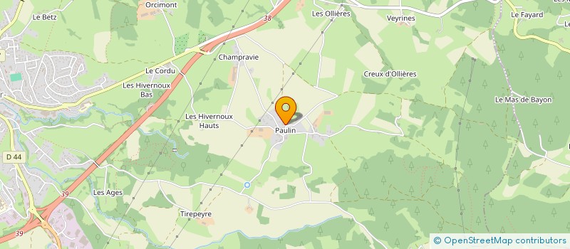 localisation de l'entreprise FAYOLLE-DUBOIS  MONISTROL-SUR-LOIRE