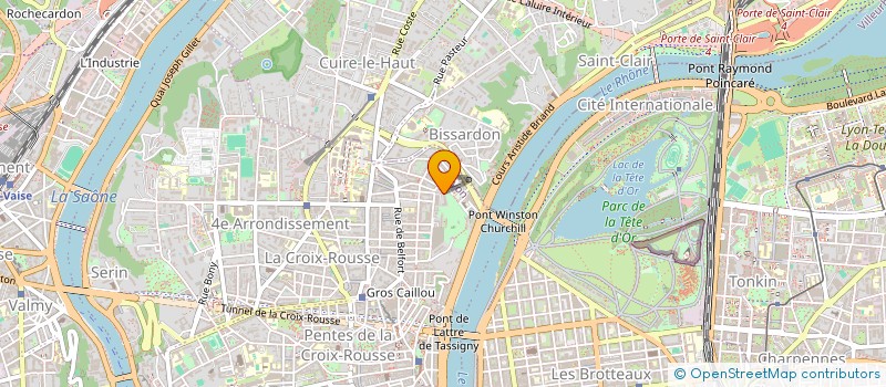 localisation de l'entreprise FAYOLLE-TERFOUS INDIVISION  LYON