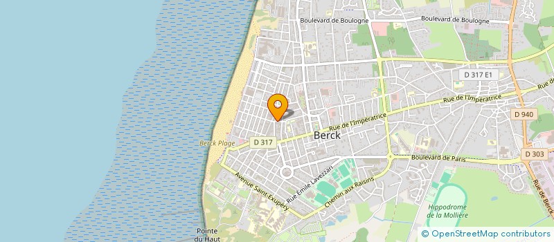 localisation de l'entreprise FAYRE à BERCK