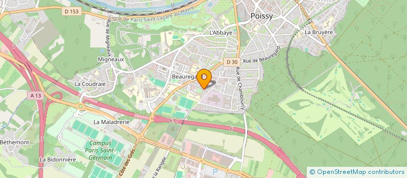 localisation de l'entreprise FAYS  POISSY