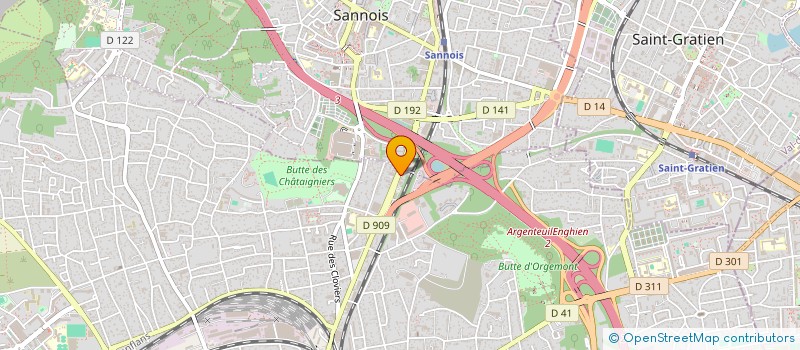 localisation de l'entreprise FAZ  ARGENTEUIL