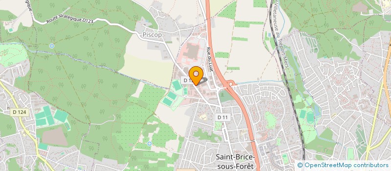 localisation de l'entreprise FAZ CONSULTING  SAINT-BRICE-SOUS-FORET