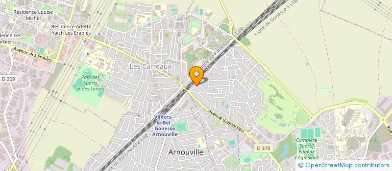 localisation de l'entreprise FAZAL  GONESSE