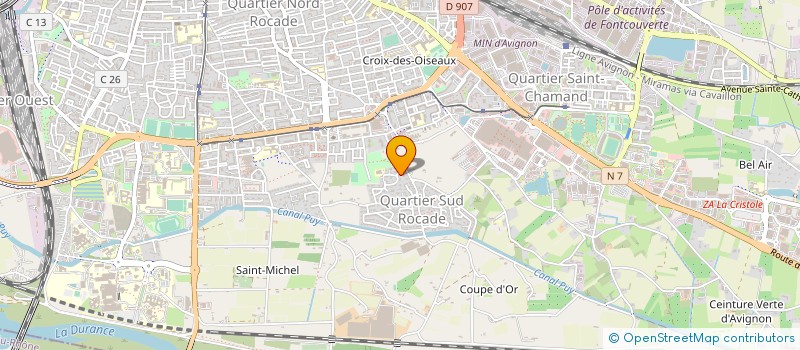 localisation de l'entreprise FAZANI ABROUS  AVIGNON