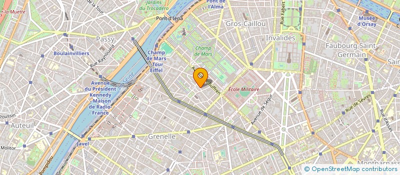 localisation de l'entreprise FAZEA  PARIS