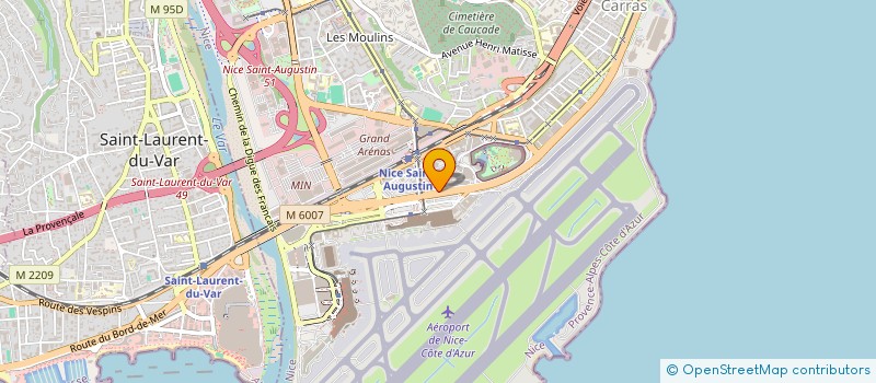 localisation de l'entreprise FAZEO  NICE